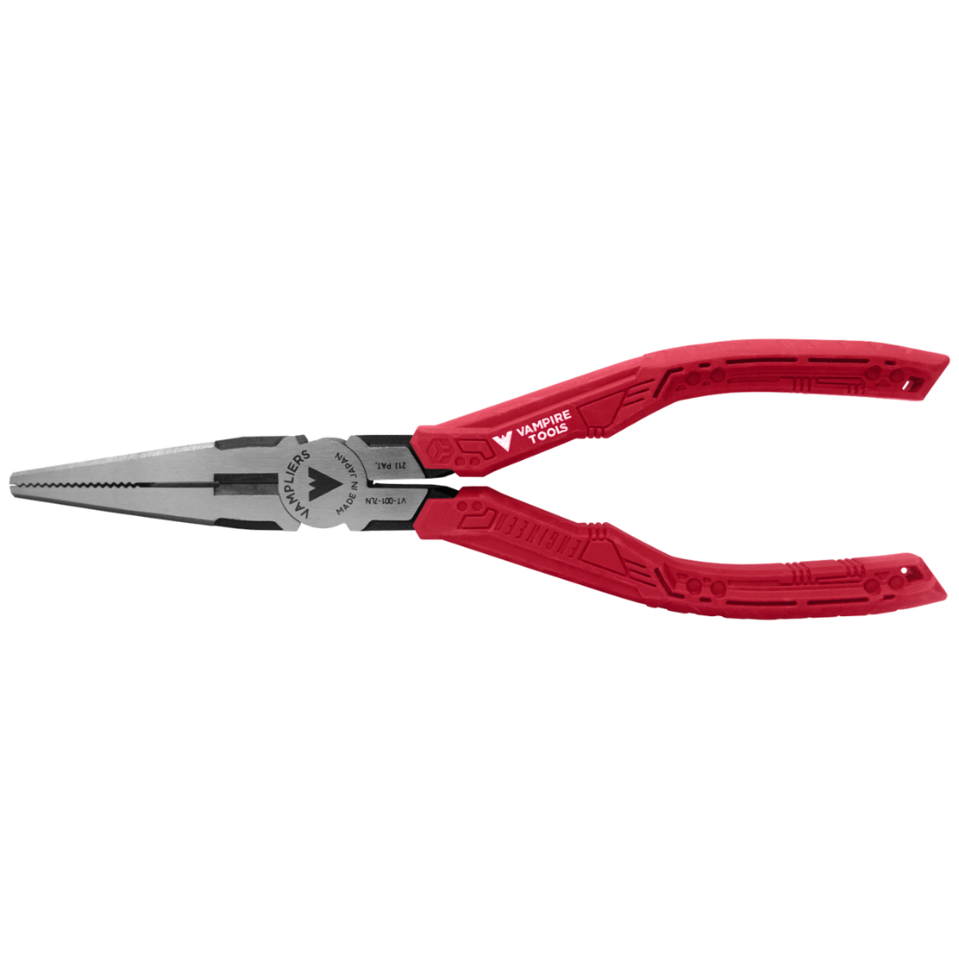 Vampliers 5.5 Precision Mini Needle Long Nose Pliers with No Serration  Jaws