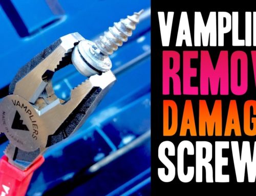 REMOVE DAMAGED SCREWS!! VAMPLIERS (Made in Japan)